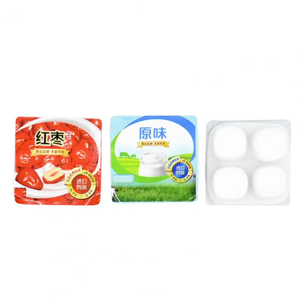 

5Pcs Miniature Simulation Milk Toy Dollhouse Play Food Milk Models Accessories