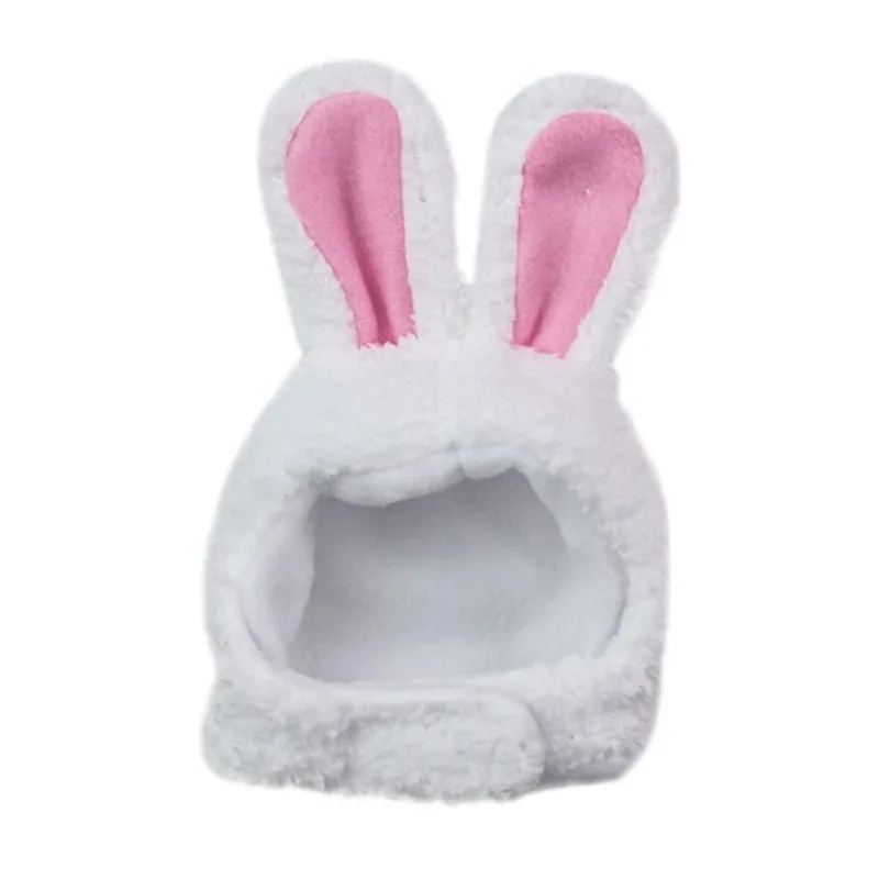 

Cute Soft Cat Headwear Cartoon Bunny Ears Winter Warm Party Christmas Costume Cosplay Pet Hat Decorative Accessories