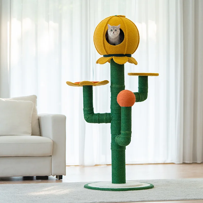 63 дюйма кошка дерево скалолазание рамка вертикальная прыгающая царапина доска