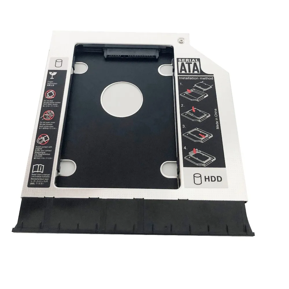 SATA 2nd жесткий диск SSD HDD модуль Caddy адаптер для ноутбука Toshiba C55-B5270 C55-B5350 CD-ROM DVD с