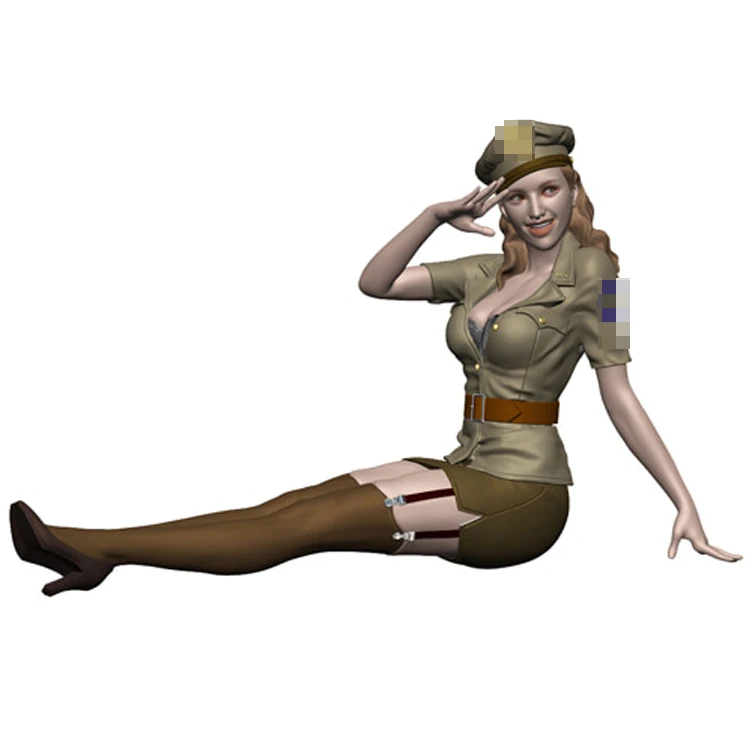 Модель GK из смолы в стиле WINDY 1/16 военная тема солдата Второй мировой войны