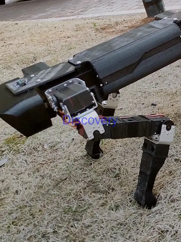 Четвероногий робот с открытым исходным кодом Механическая Собака 12 DOF Raspberry Pi Python