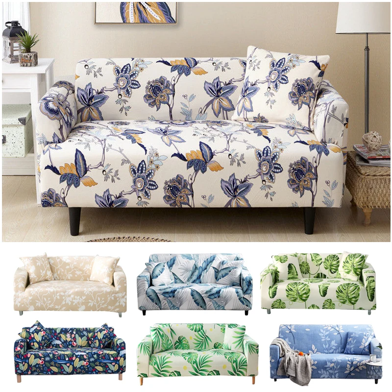 

Nordic Style Slipcovers Sofa Cover Cotton Elastic Sofa Cover for Living Room Couch Cover Sofa Towel Single/Two/Three/Four-seater