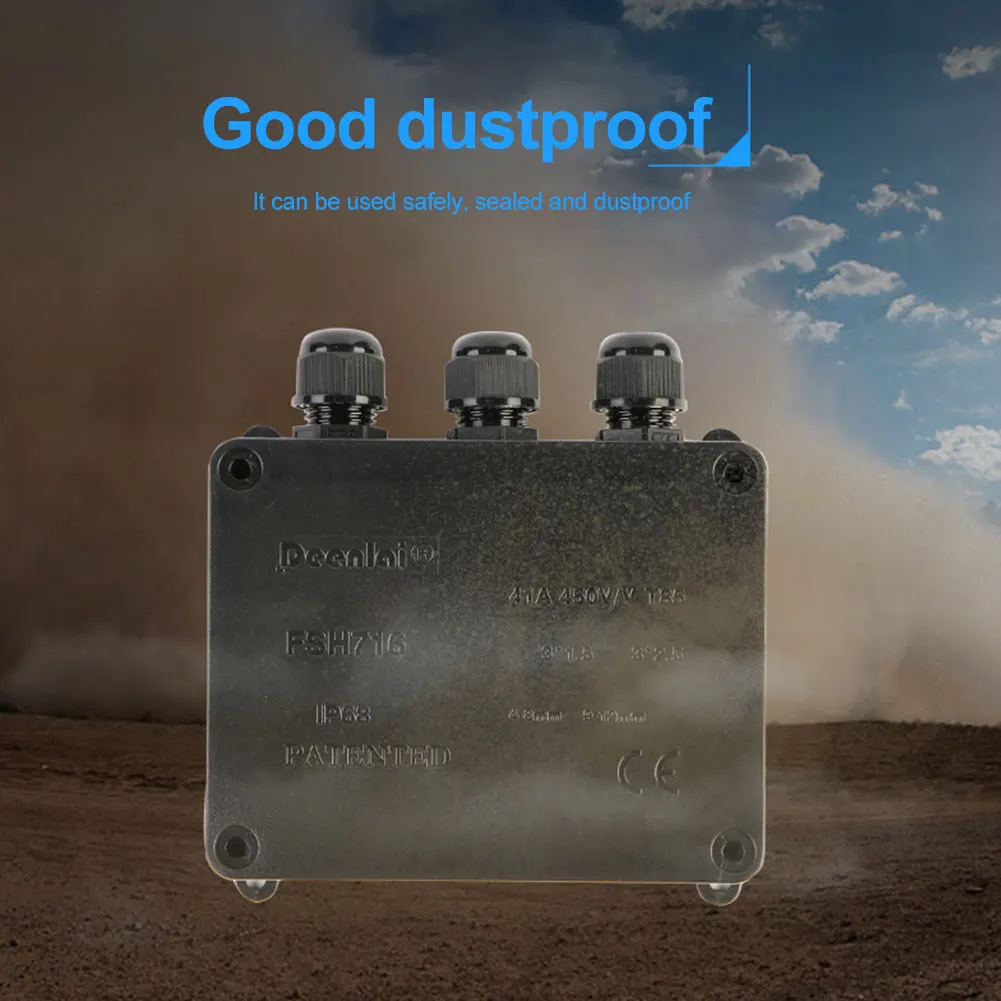 Водонепроницаемый корпус IP68 электрическая домашняя распределительная коробка
