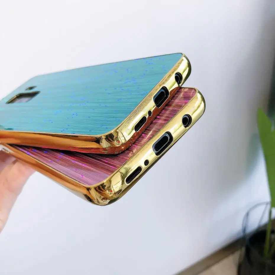 

fashion bling meteor female Phone Cover Case For Samsung Galaxy s8 s9 s10 note 8 9 10 plus Luxury Soft silicone Coque Fundas