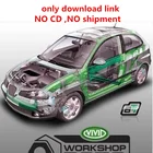 Последняя новинка, яркие данные workshopati 10,2 обновление до 2010 для OBDII, Коллекция программного обеспечения для ремонта OBD2, программное обеспечение для диагностики автомобиля с генератором ключей