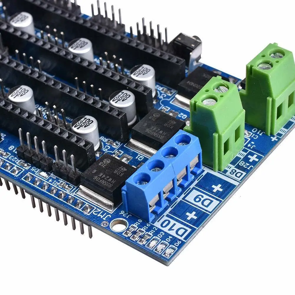 Ramps 1 6 материнская плата + 5 шт. DRV8825 Драйвер шагового двигателя Mega 2560 R3 Reprap модель LCD