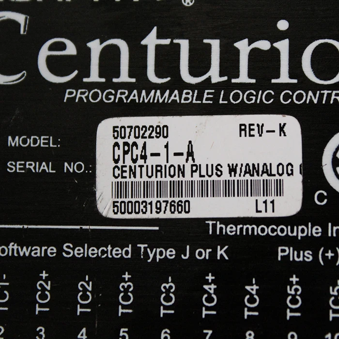 

MURPHY CPC4-1-A CENTURION PLUS PLC C/W ANALOG 50702290 REV-K tested in good condition with 3 months warranty