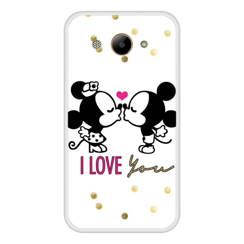 Чехол для телефона Huawei Y3 2017 Мягкий силиконовый чехол из ТПУ с рисунком Микки и
