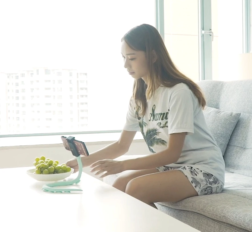 Гибкий универсальный держатель для мобильного телефона/велосипеда/стены -