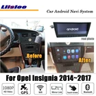 Автомобильный мультимедийный DVD-плеер для Opel Insignia 2014  2017 с Android, GPS-навигацией, стерео, радио, видео, аудио, головное устройство, 2din система