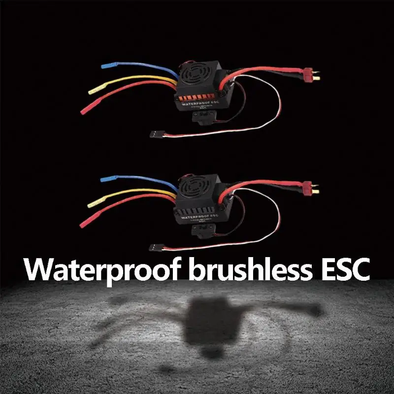 60A водонепроницаемый ESC+ бесщеточный двигатель+ программирующая карта комбо набор генераторных деталей для RC автомобильные аксессуары