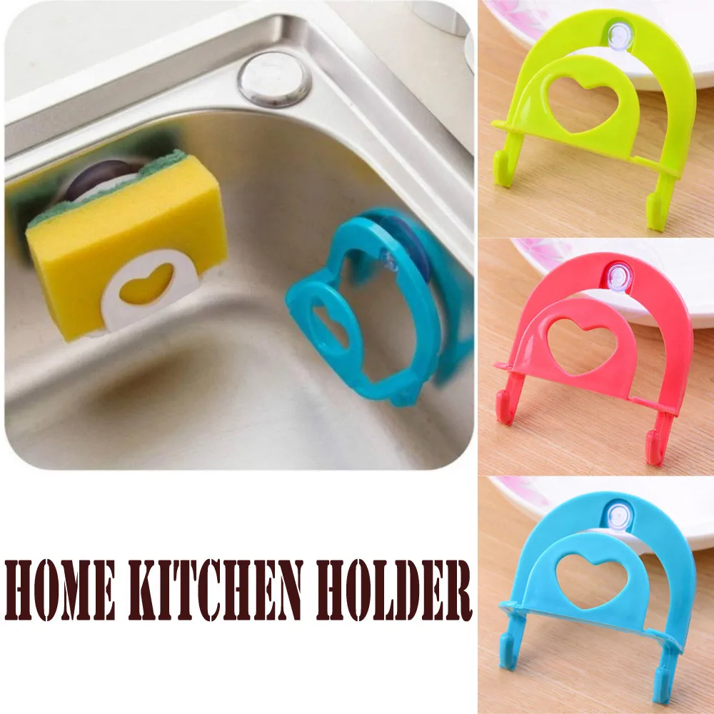 

Convenient Kitchen Storage Rack Sink Organizer With Suction Sponge Holder Dish Brush Wall Mounted Holder Rack Dish Rug Drainer 3
