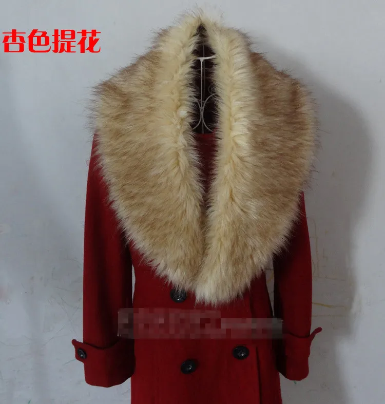 Хорошее качество 2019 Новый женский шарф из искусственного меха лисы Зимний