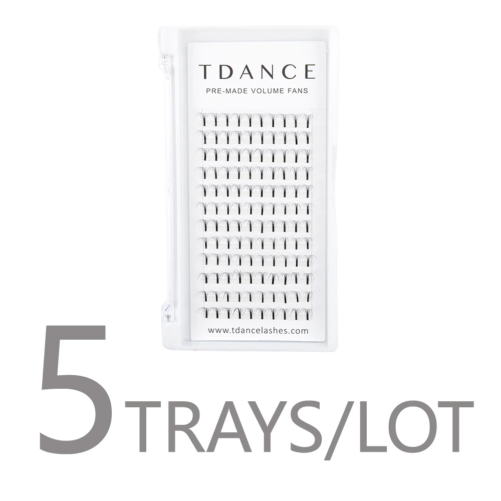 TDANCE 5 лотков/лот длинные Стволовые предсделанные вентиляторы 3D 4D 5D 6D