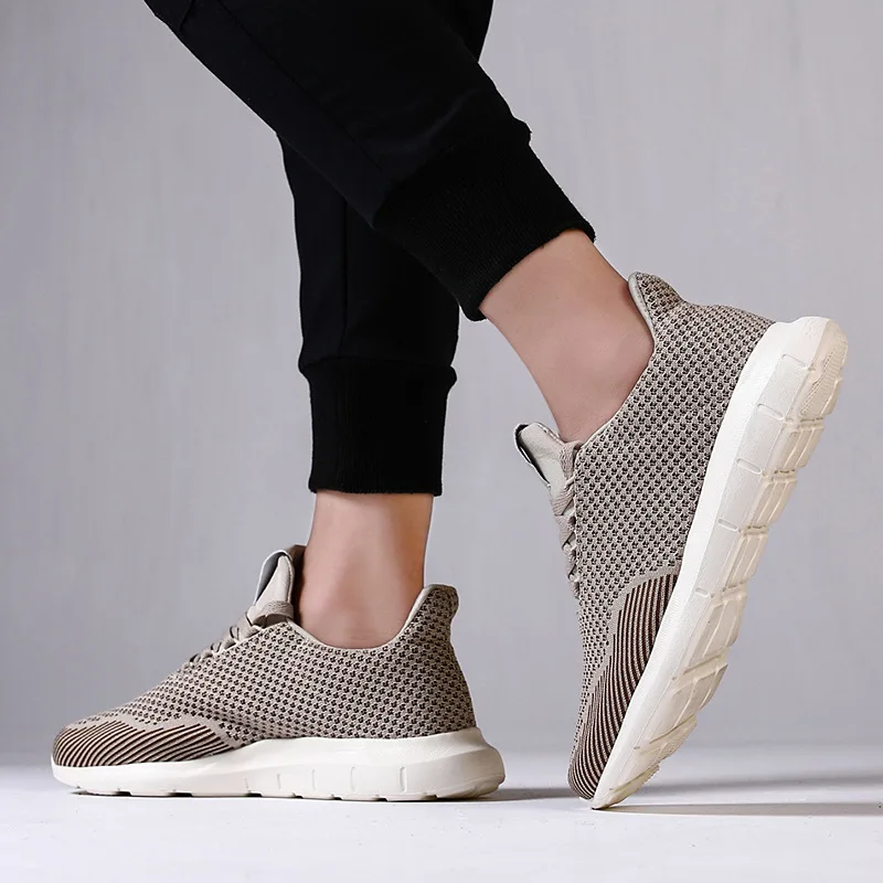 Кроссовки мужские сетчатые с подошвой из ЭВА удобные повседневные сверхлегкие