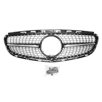 car grill high quality for mercedes benz e class w212 4 doors diamond front bumper grille 2014 2016