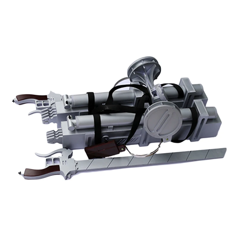 attack on titan anime figure stereo mechanical motion device pvc 50cm cosplay 11 wearable wings of liberty collectible model free global shipping