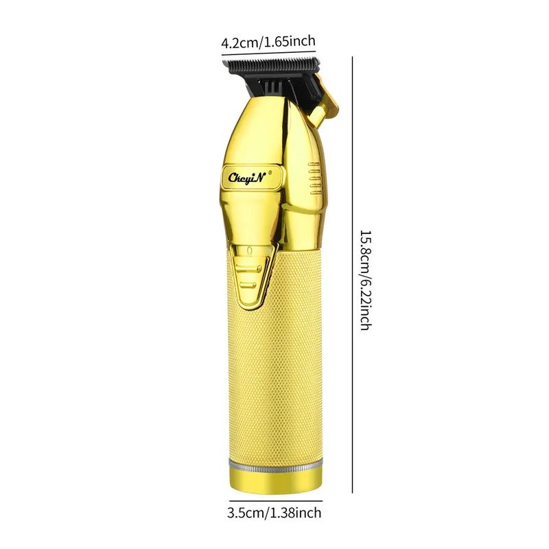 

Professional Rechargeable Barber T Outliner Cordless Electric Hair Clipper Hair Trimmer Low Noise Hair Cutting Machine Men Kids
