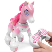 electric smart horse unicorn toy for children remote control robots new unicorn touch induction electronic pet educational toys