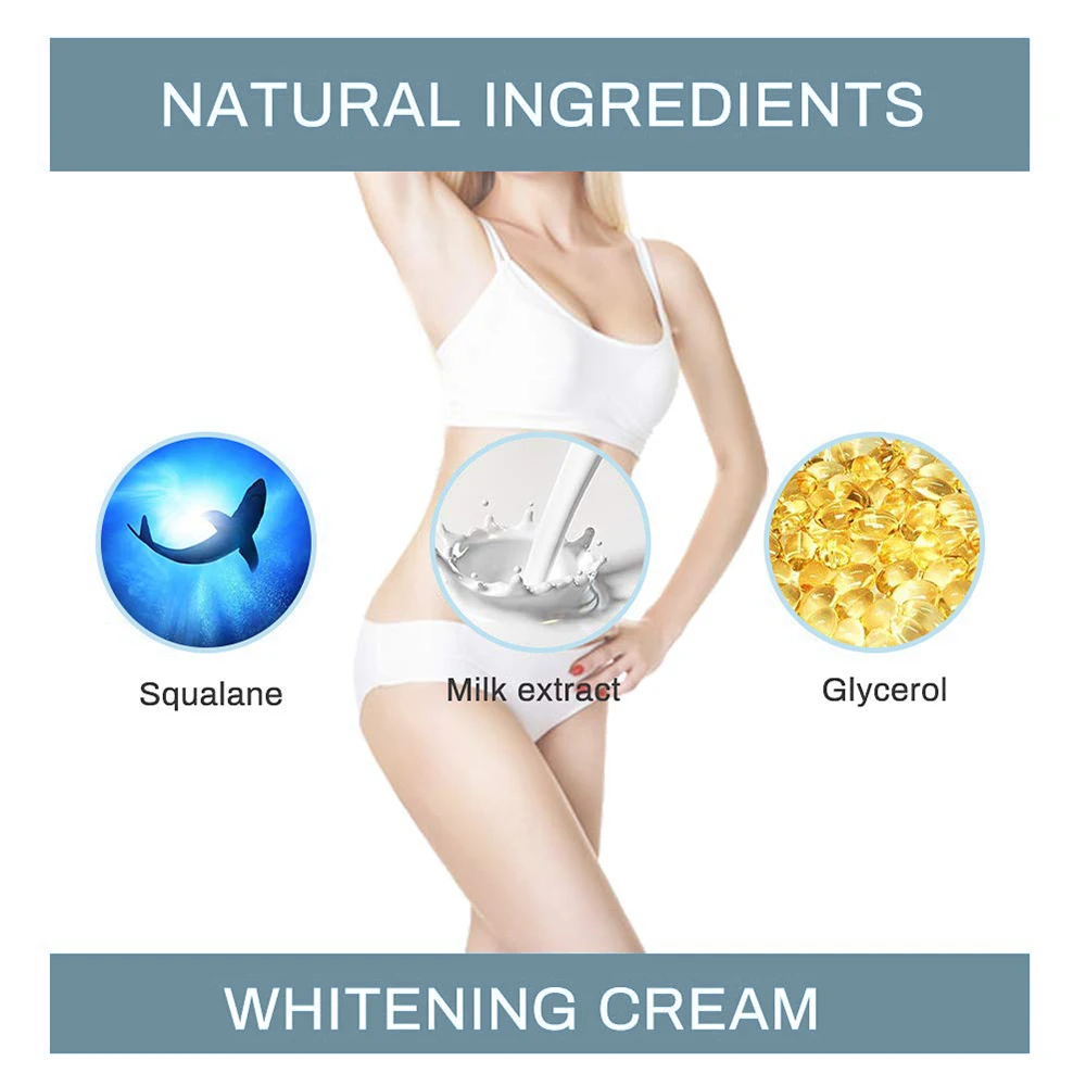 Body Creams Armpit Whitening Cream Between Legs Knees Private Parts Formula Whitener Intimate Bleach Bellezon |