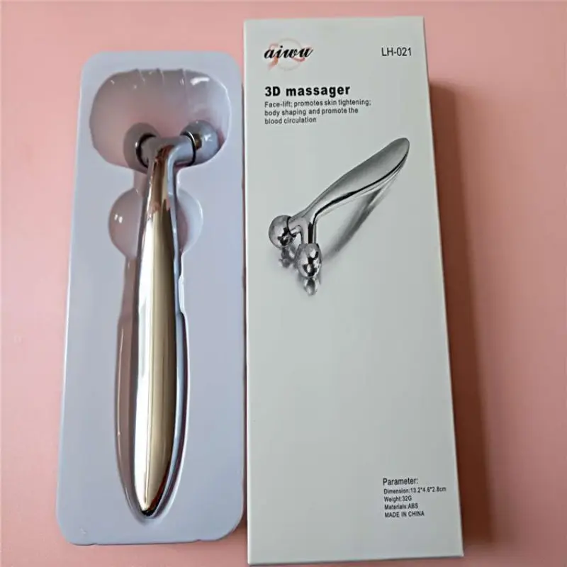 Роликовый 3d-массажер для лица с функцией подтяжки кожи |