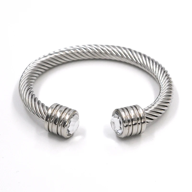 Silver style16 Бренд, мульти дизайн, витой кабель, провод, браслет, Винтаж, модные браслеты, Серебряный Браслет-манжета, уникальный дизайн, рождественский подарок - Окраска металла: Silver style16