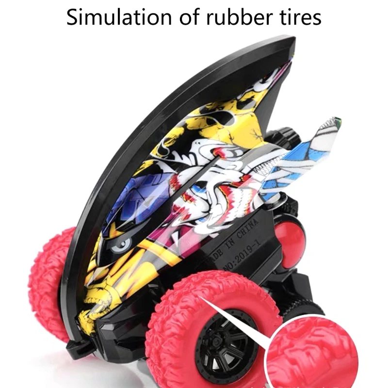 

Charging Drift Racing Model Off-road Car Novelty Vehicle Stunt Tipper Pull Back Car Stunt Truck Spinning Vehicle