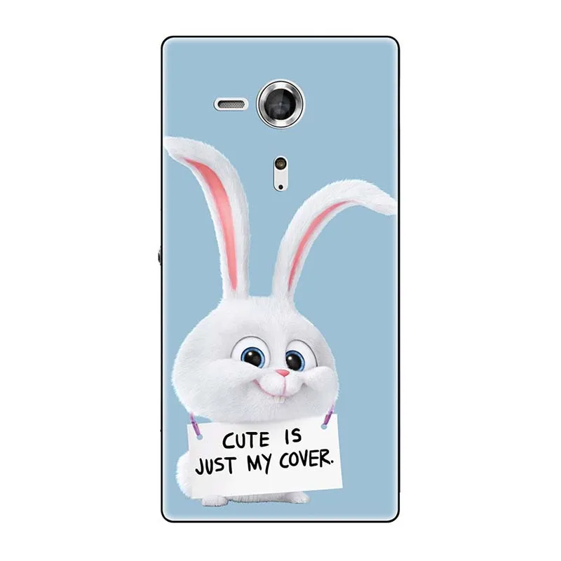 Телефонные чехлы для sony Xperia SP M35 M35h M35C C5303 C5306 C5302 чехол с принтом(розы); волк милый чехол-крышка с узорами чехол для телефона чехол Fundas Para - Цвет: A288
