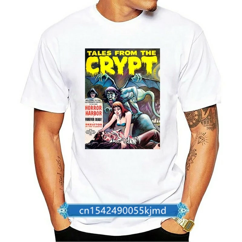 

New Tales From The Crypt Horror Harbor Comic Book Tv Men'S T-Shirt Size S-2Xl Cool Casual Tee Shirt