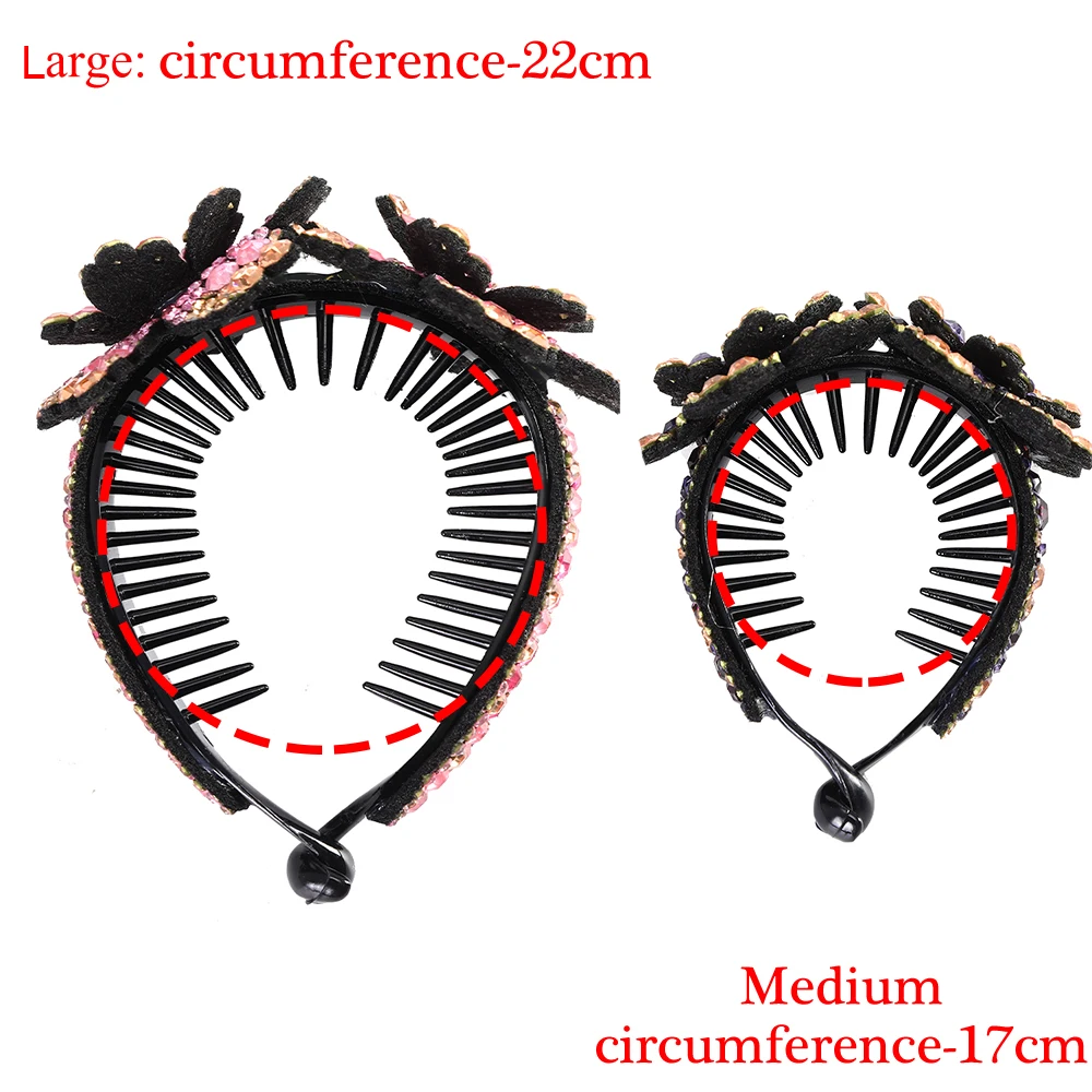 Заколка для волос Haimeikang женская с цветочным принтом |