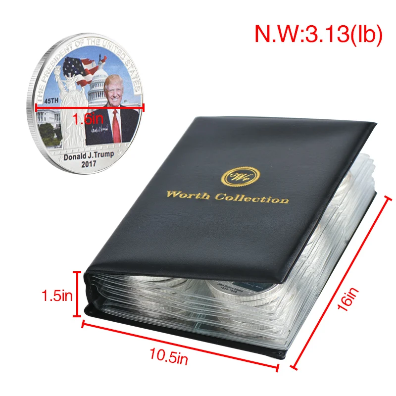 WR 45 шт. уникальный американский Серебряный металлический сувенир в виде