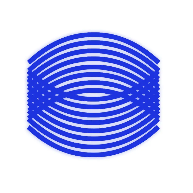 16 шт. светоотражающие наклейки и Переводные картинки для колес мотоцикла 14