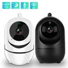 IP-камера видеонаблюдения с Wi-Fi, 1080P, PTZ 360, автоматическим отслеживанием, ночным видением, двухканальным аудио, 64 ГБ, охранная камера для умного дома