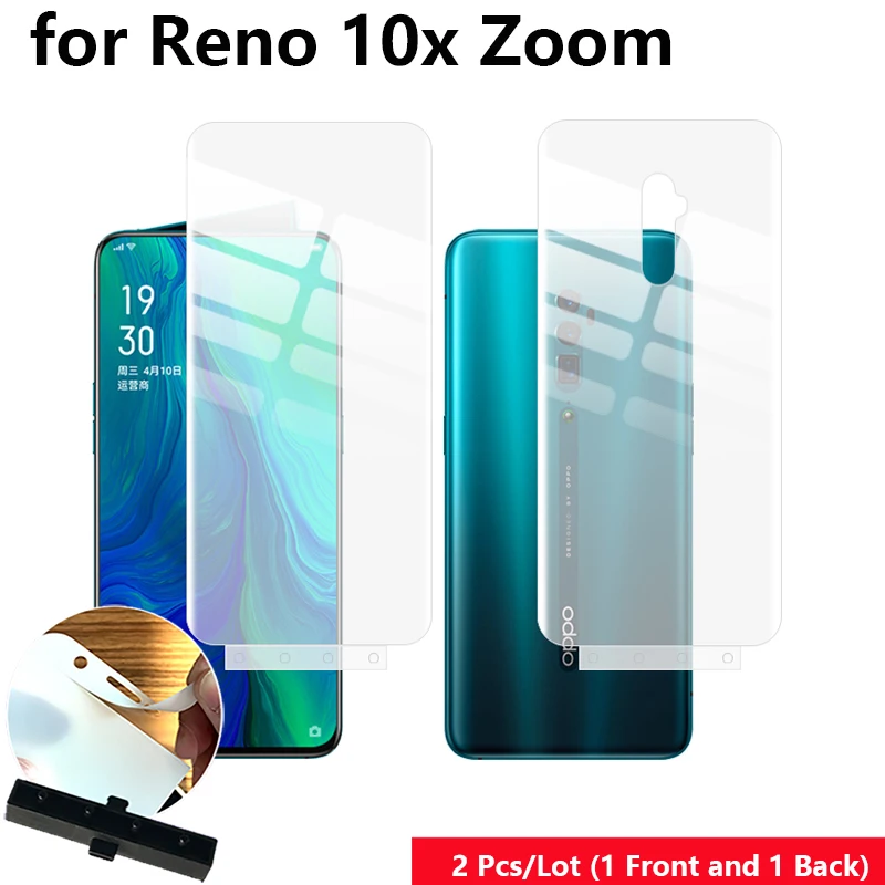 2 шт./лот защита для экрана с защитой от царапин OPPO Reno 10x zoom 6 6&quot|Защитные стёкла и