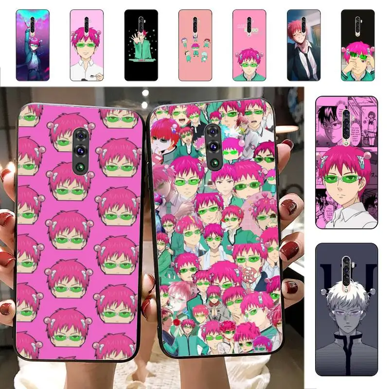 

Yinuoda the disastrous life of saiki k Phone Case for Vivo Y91C Y11 17 19 17 67 81 Oppo A9 2020 Realme c3