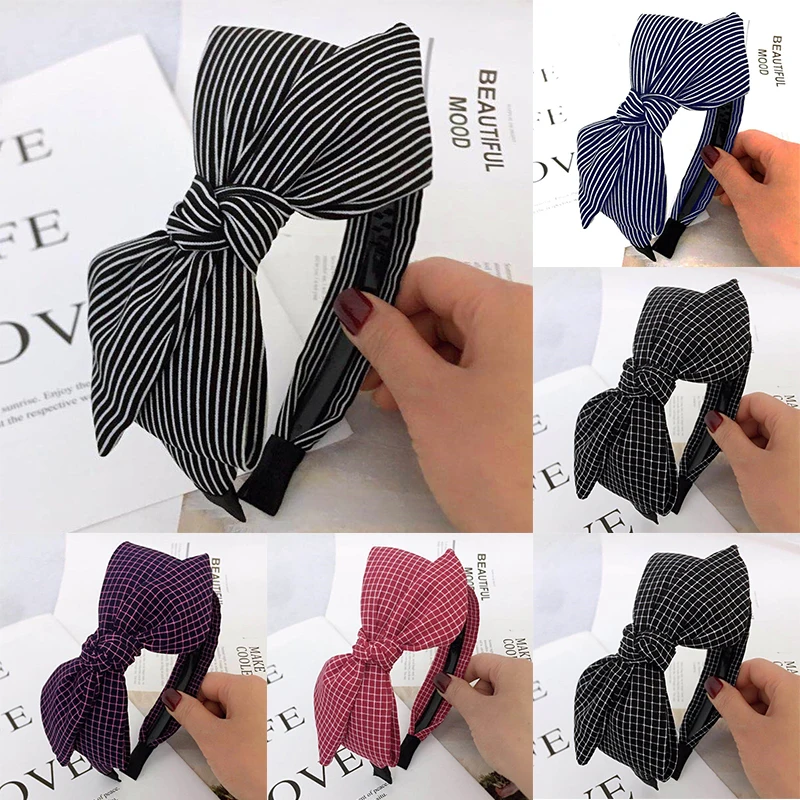 

Headband Headwear Hairband Leopard Ladies Hair Band Girls Bow Accessories