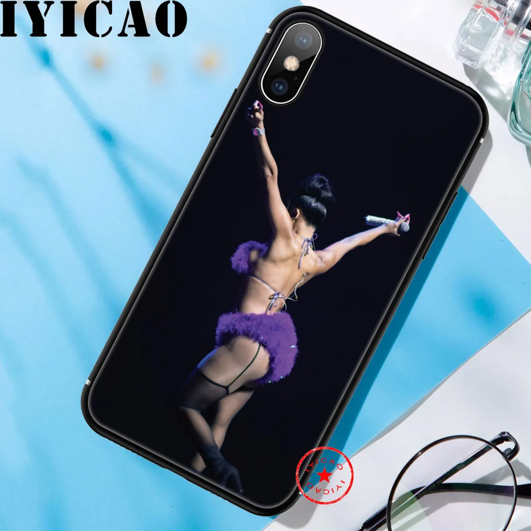 Рэппер Saweetie силиконовый мягкий чехол для iPhone 11 Pro Max XR X XS 8 7 6 6S Plus 5 5S SE |