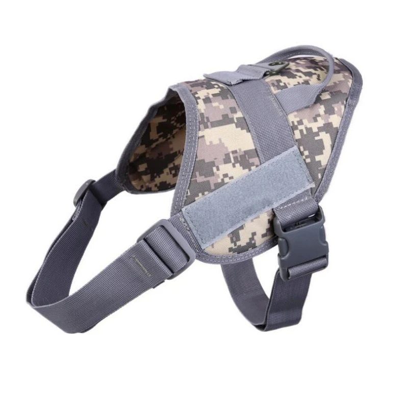 Тактическая шлейка для собак жилет прогулок пеших охоты Военная