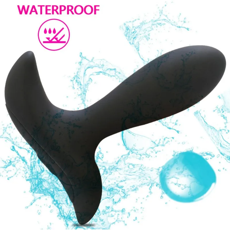 Силиконовый вибратор для массажа простаты 10 режимов Анальный Мужской