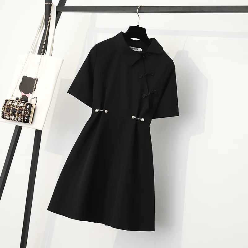 Большой Размеры Для женщин новые летние французские юбка в стиле &quotРетро&quot жира