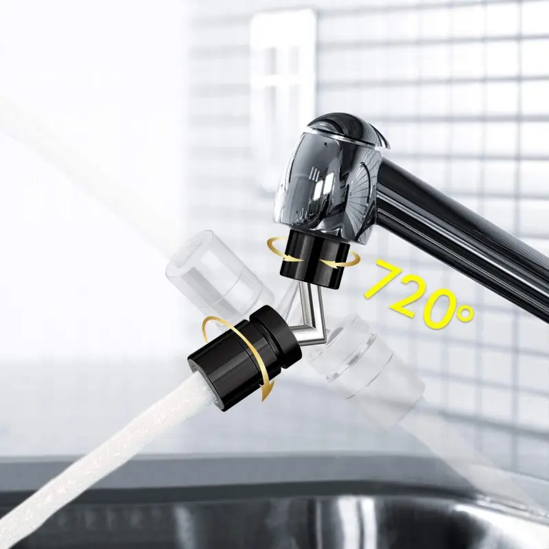 

720-degree rotatable universal splash filter faucet sprinkler aerator can move flexibly kitchen faucet water-saving sprinkler