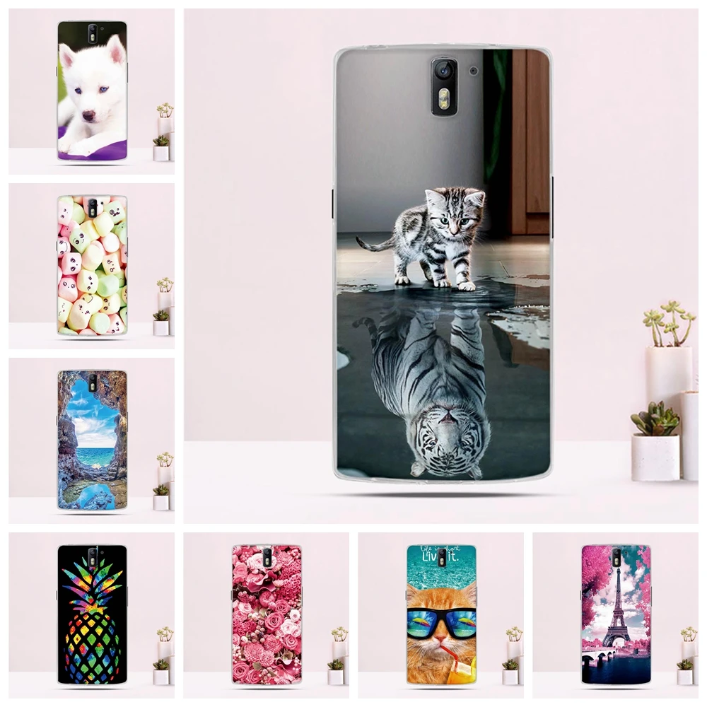back cover for one plus one 11 case silicone tpu phone cases ultra thin cute cat 3d pattern shell animal fundas free global shipping