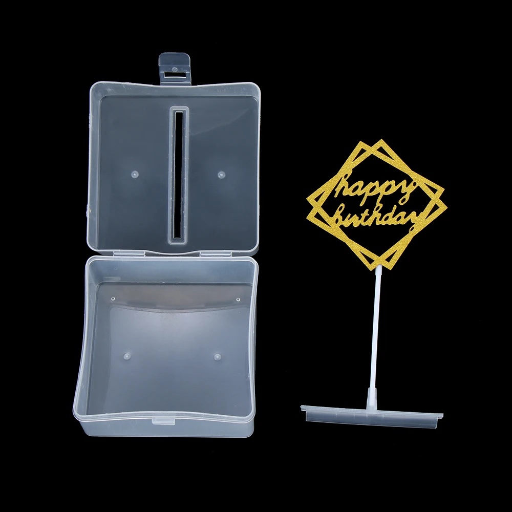 1 Набор коробок для хранения денег тортов Топпер украшения торта забавные