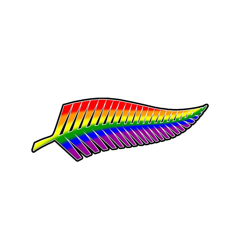 Aliauto креативные автомобильные Стикеры для геев Aotearoa папоротника аксессуары ПВХ