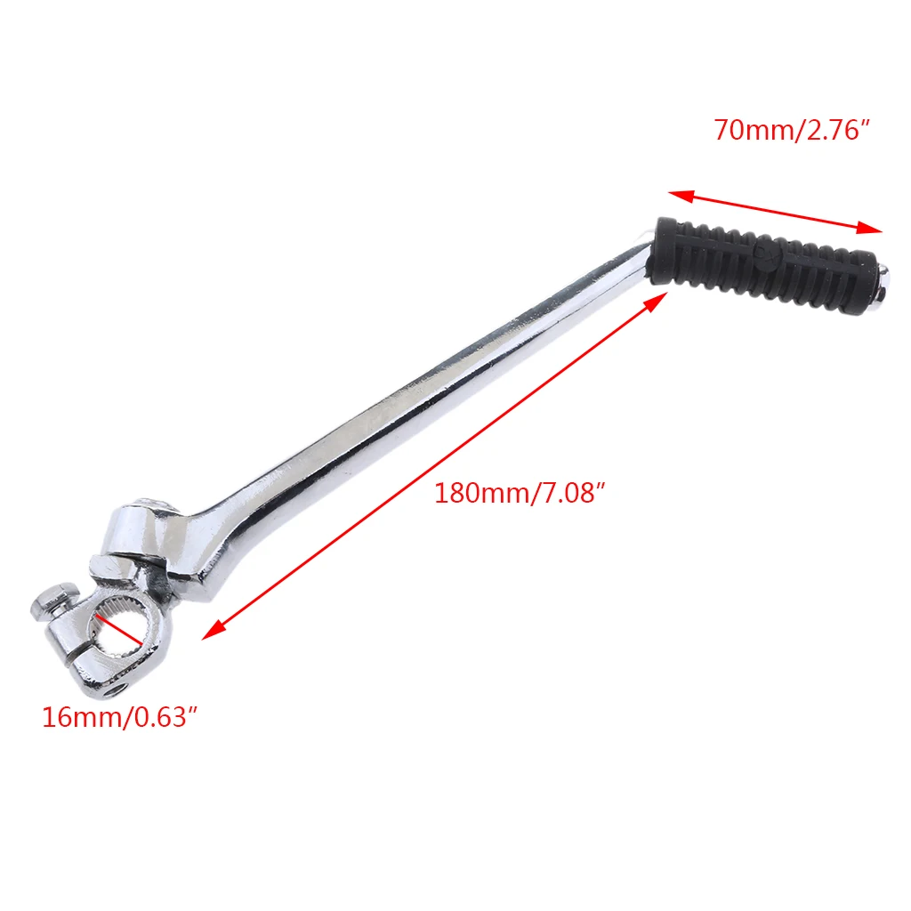 

Motorcycle 16mm Kick Starter Lever for 140cc 150cc 160cc Pit Dirt Bike
