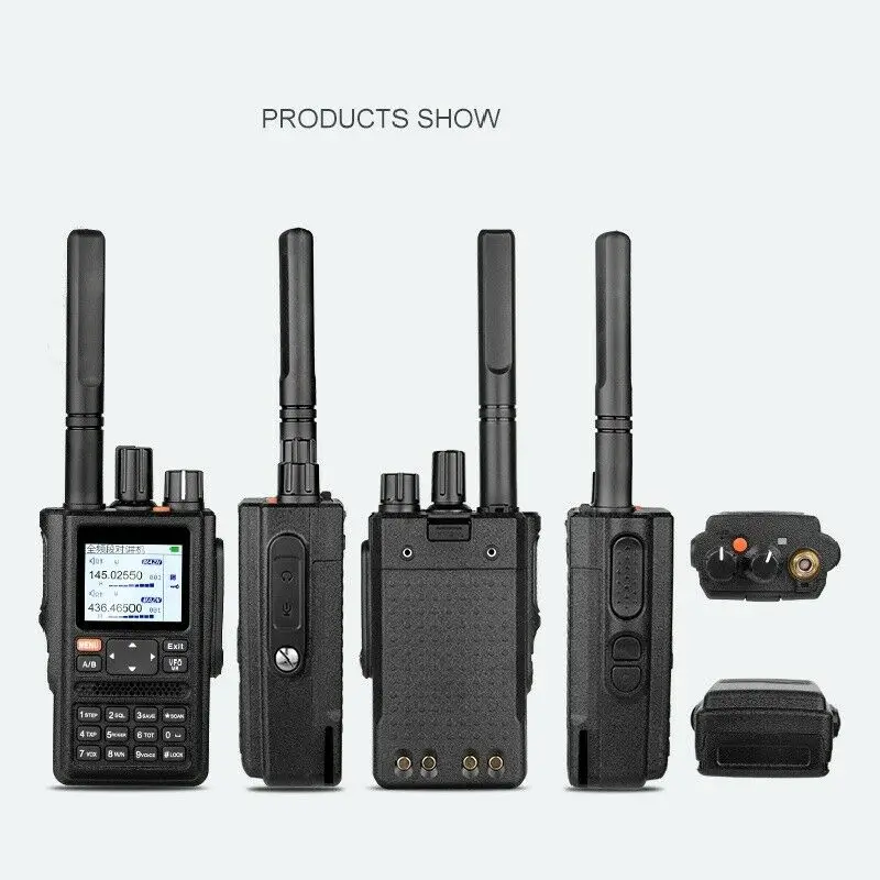 Приемопередатчик расположения Ham GPS все диапазоны CTCSS DCS обнаружение 1 77 цветов ЖК