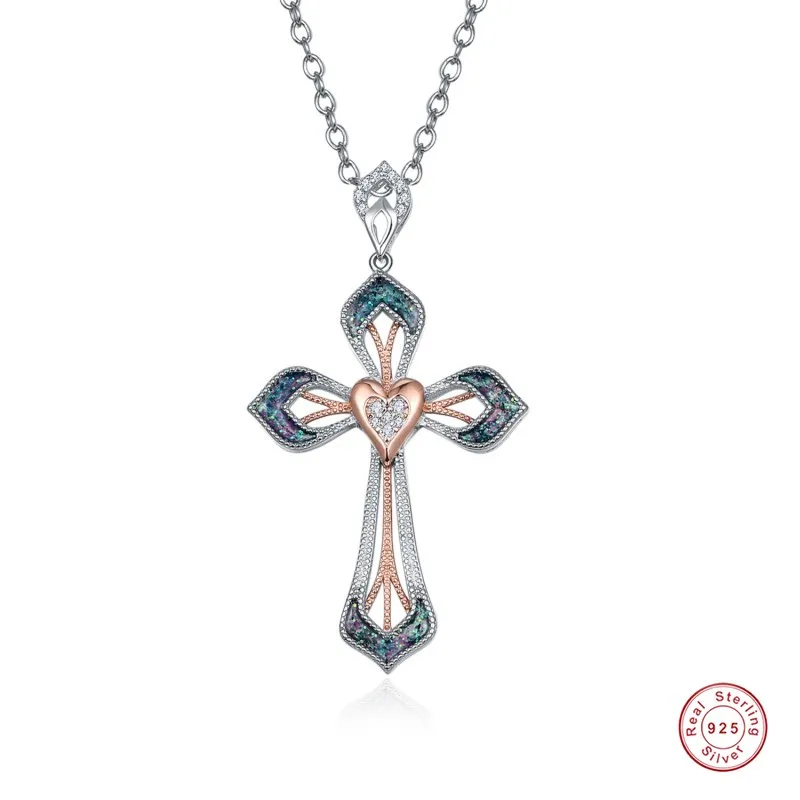 

Женский кулон из серебра 925 пробы, с опалом