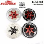 Велосипедная кассета SunRace CSMS8 CSMX8 MX80 11 скоростей, велосипедный свободный круг 11-42T 11-46T 11-50T 11-51T