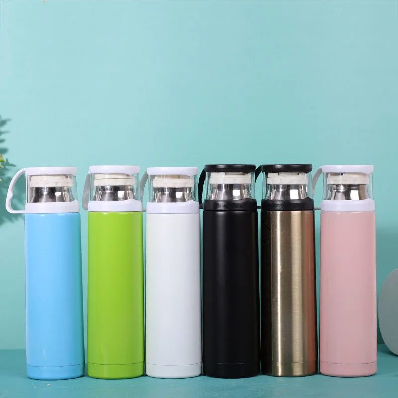 High Quality Vacuum Flask Double-Layer Stainless Steel Water Bottle Portable Outdoor Thermos Travel Mug